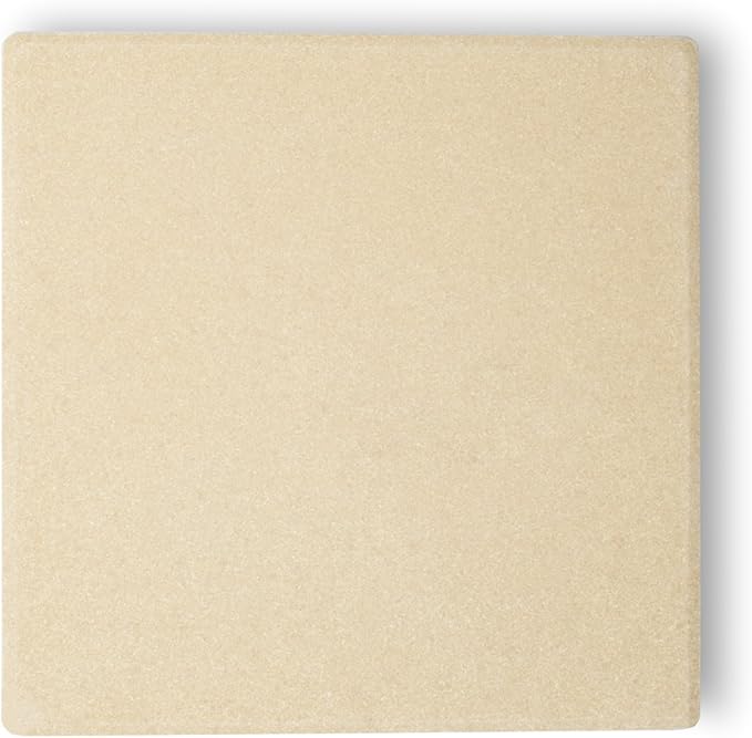 Outset 76176 Pizza Grill Stone Tiles, Light Brown, Medium, Set of 4