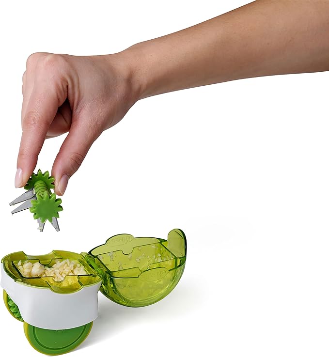 Chef'n GarlicZoom Garlic Chopper, Large, Green