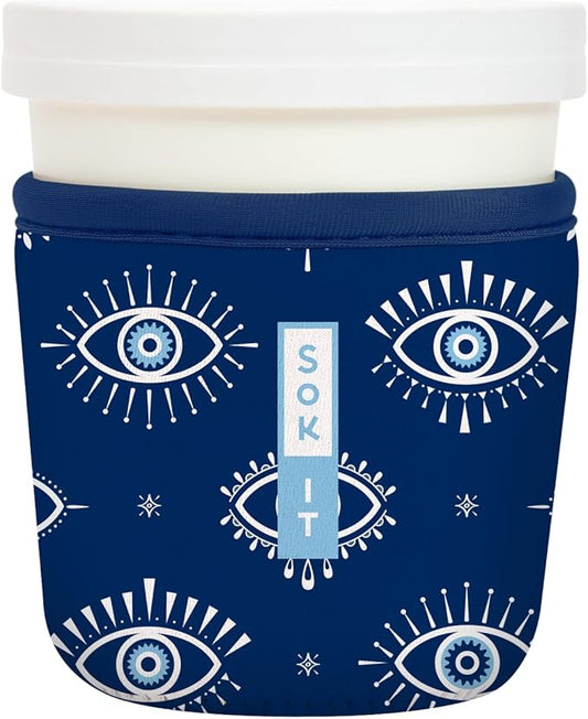Sok It IceCreamSok Insulated Neoprene Cover (Stargazer, Tapered Ice Cream Pints)
