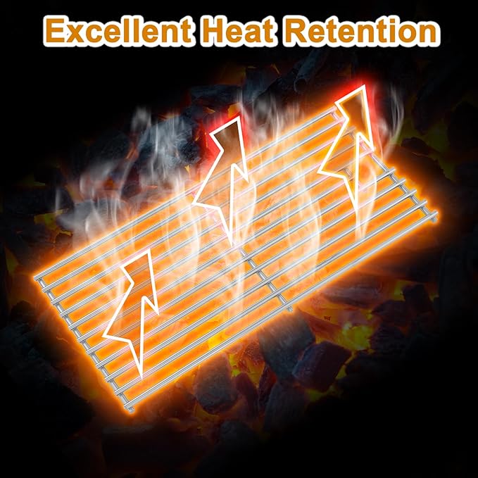 740-0781 Grates Grill Replacement Parts for Kitchenaid 6 Burner Grill Parts 720-0856V 730-0856V 5 Burner 720-0856 750-0781 740-0781 Sam's Club 730-0856 Stainless Steel Grill Grates Cooking Grids