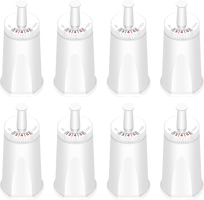 Replacement Water Filter for Breville Espresso Machine, Fit for Breville Barista Touch BES880, Barista Pro BES878, Oracle BES980, Dual Boiler BES920 Bambino ClaroSwiss Sage,8 pack by APPLIANCEMATES