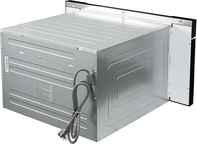 KoolMore KM-MD30-SS Microwave Drawer, Capacity in Stainless-Steel, 30 in/1.2 cu. ft, Silver