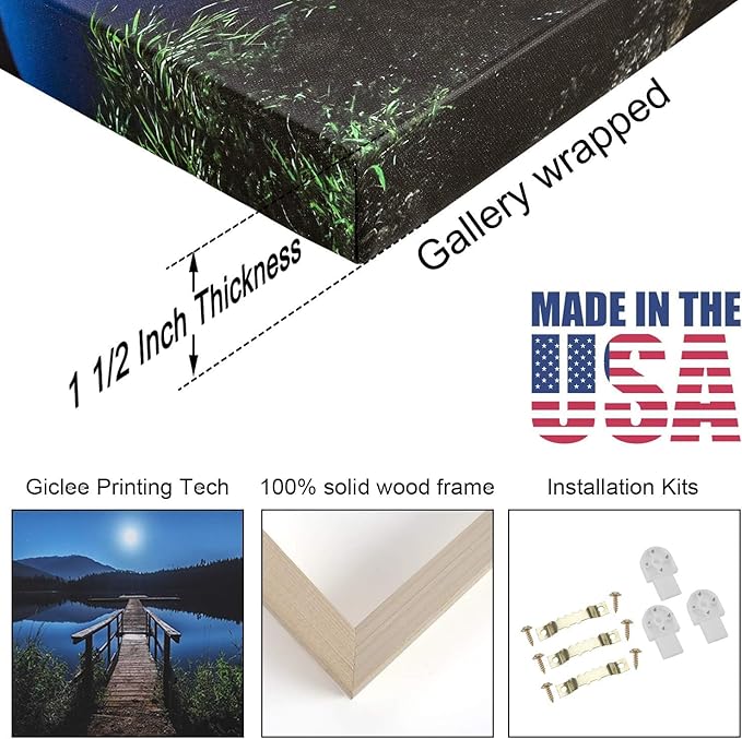 Looife Kitchen Wine Bottle Canvas Wall Art, 36x48 Inch Gallery Wrapped Red Wine with Grapes Picture Prints Wall Decor, Modern Art Deco for Dining Room and Bar Wall Decoration