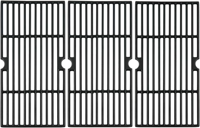 810-1751-S 810-1750-S Grates Replacement Parts for Brinkmann 5 Burner 810-4551-0 Gas Grill Parts Pit Boss PB820PS1 Grates Pit Boss Pro Series 820 820-PS1 Cast Iron Cooking Grids Pit Boss Accessories