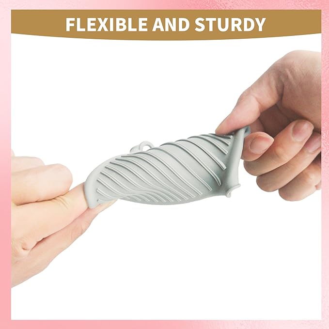 Oven Mitts, 3 Pairs Mini Silicone Heat Resistant Oven Mitts Gloves, Rubber Oven Mitt Potholders for Kitchen Cooking, Thickened & Portable Cute Oven Mitts