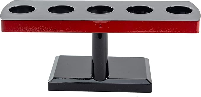 Japanese Style Temaki Sushi Roll Holder with Five Compartments Holes, Kitchen Dining Decor Display Stand, Restaurant Supply Serveware (9.4" x 3.25" x 3.6")