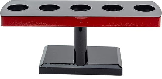 Japanese Style Temaki Sushi Roll Holder with Five Compartments Holes, Kitchen Dining Decor Display Stand, Restaurant Supply Serveware (9.4" x 3.25" x 3.6")