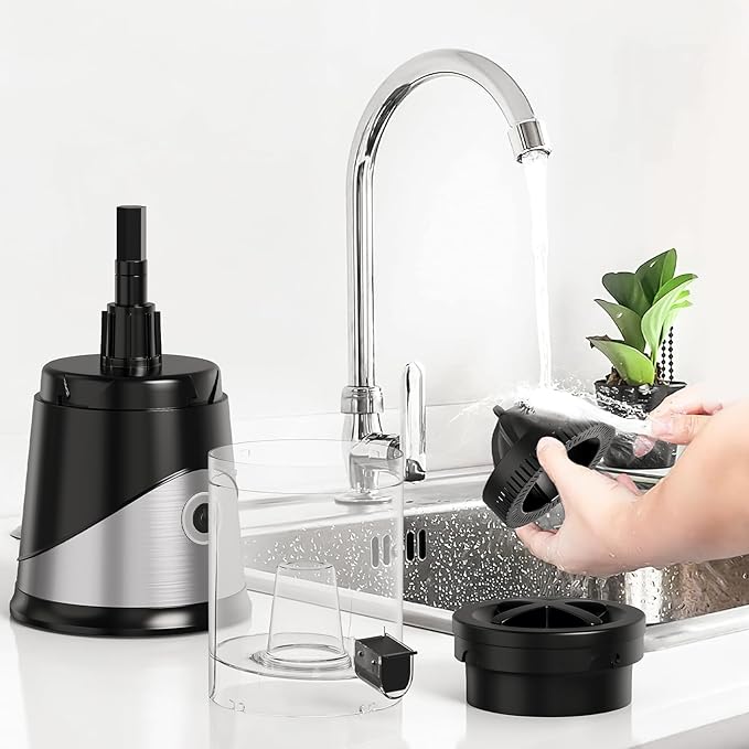 Electric Citrus Juicer, Hands-Free One-Touch Orange Juice Squeezer, Rechargeable Juicer Machines with Ultra-Powerful Motor for Effortless Juicing, Countertop Small Kitchen Appliance for Orange, Lemon