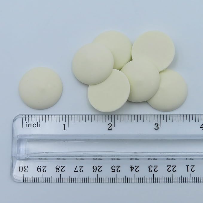 MERCKENS Coating Wafers, Melting Chocolate, Super White, 1 Pound Package