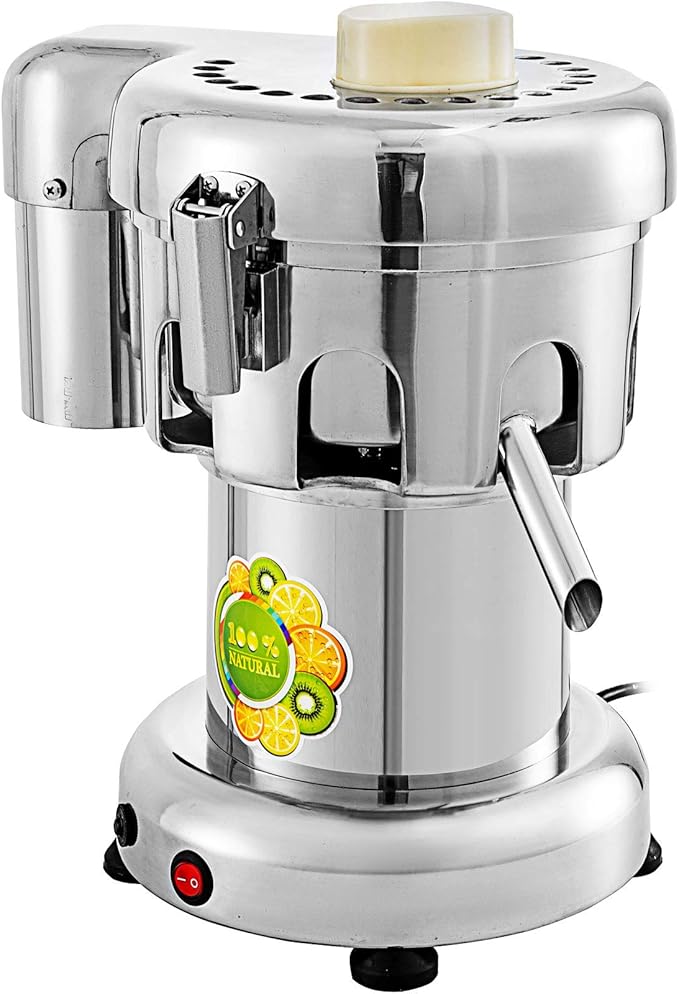 VBENLEM Commercial Juice Extractor Heavy Duty Juicer Aluminum Casting and Stainless Steel Constructed Centrifugal Juice Extractor Juicing both Fruit and Vegetable