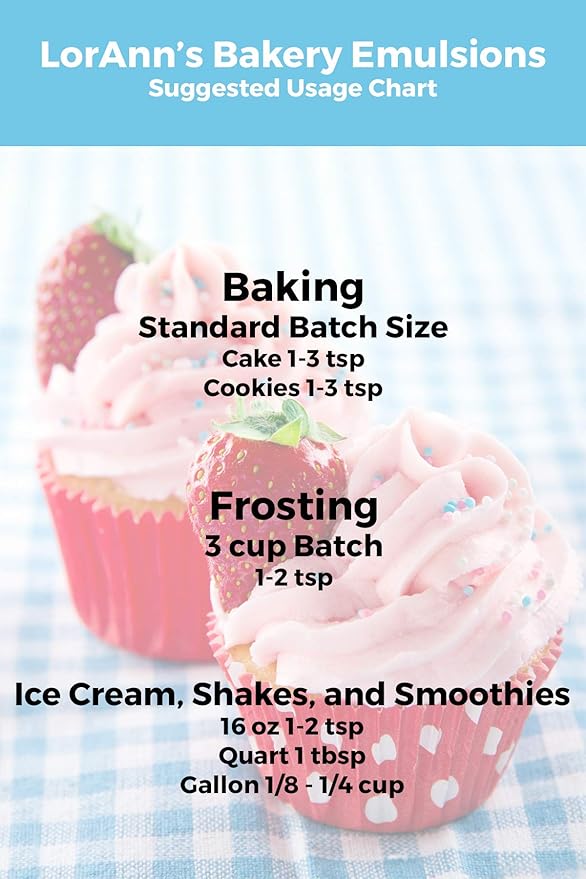 LorAnn Oils Orange Bakery Emulsion: True Essence, Ideal for Boosting Fruit Tones in Cakes, Cookies & Desserts, Gluten-Free, Keto-Friendly, Extract Substitute Essential for Your Kitchen, 16 Oz