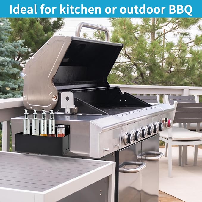 Magnetic Aerosol Spray Can Holder, Magnet Toolbox Bottle Holder, Tool Box Storage Rack for Garage and Home, Craft Workspace, Mechanic Paint Bottle Can Organizer, Black, 3"x8.3"