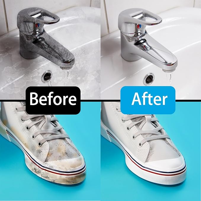 Magic Cleaning Erasers, Kitchen Sponge 10 Pack 2X Density Melamine Sponge Foam Pads, Multi-Functional Car Cleaning Supplies Cleaner for Kitchen, Bathroom, Shower, Window, Wall Cleaner