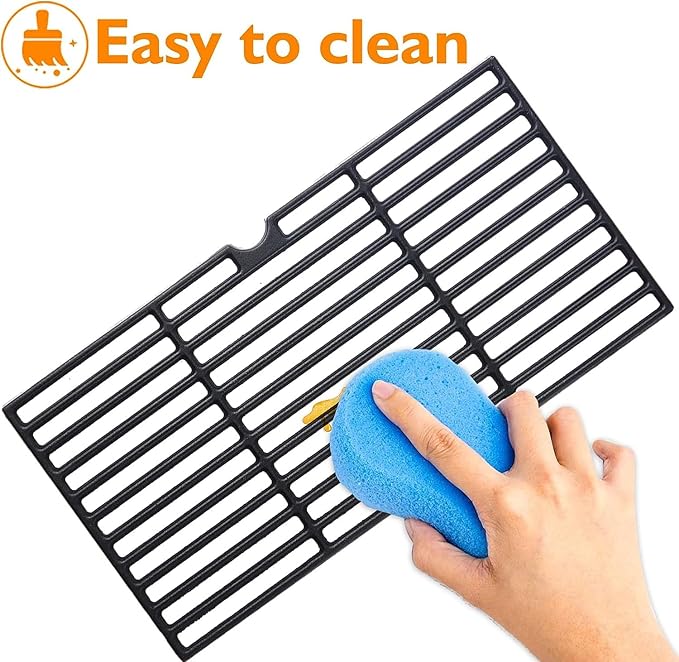 810-1751-S 810-1750-S Grates Replacement Parts for Brinkmann 5 Burner 810-4551-0 Gas Grill Parts Pit Boss PB820PS1 Grates Pit Boss Pro Series 820 820-PS1 Cast Iron Cooking Grids Pit Boss Accessories