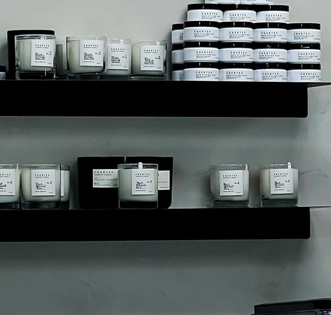 DIY CARTEL Linear Floating Shelf - Forged Raw Blackened Steel - Industrial Heavy Duty Metal Wall Mounted Modern Rustic Shelf - Made in The USA (30-inch x 8-inch Black)