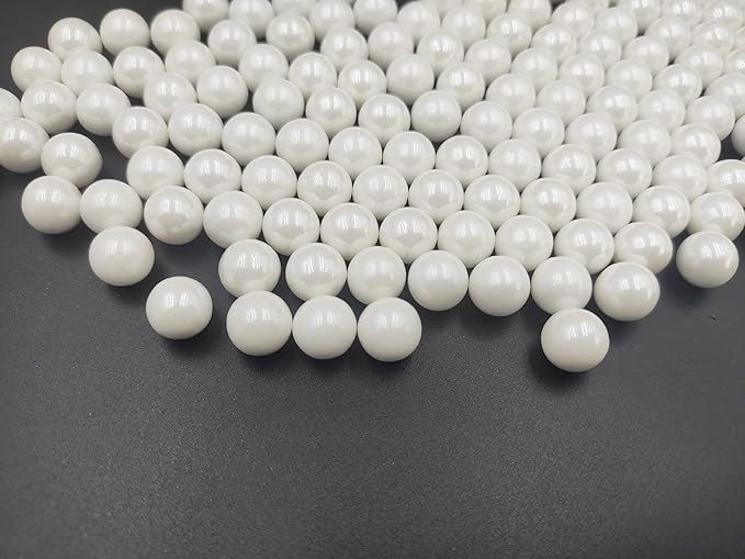 Edible White Pearl Sugar Sprinkles 4.23 oz, 10mm Candy Pearls Ideal for Baking, Cake and Cupcake Toppers, Cookie Decoration, Ice Cream Topping, Wedding Shower Valentines Halloween Christmas