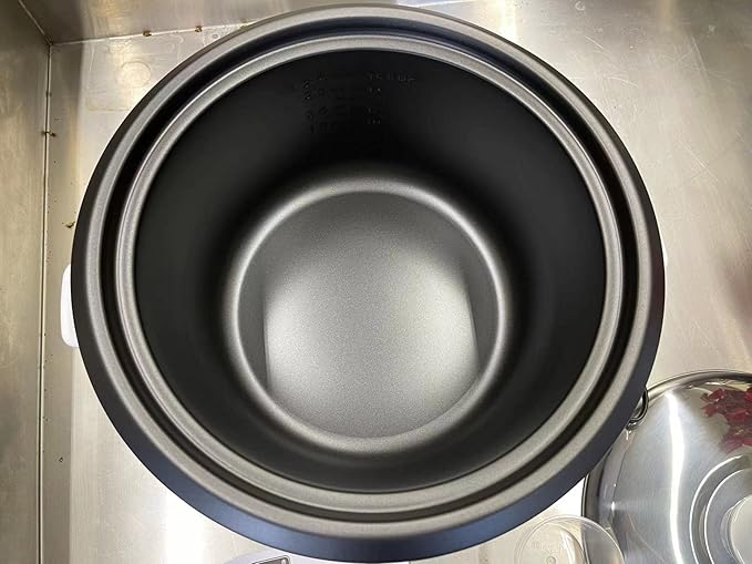 Pantin Commercial Electric Rice Cooker – 16 Cups Raw / 32 Cups Cooked Capacity w/Measuring Cup & Scoop – High-Efficiency Large Rice Cooker Commercial Rice Cooker for Restaurants, Hotels and Catering