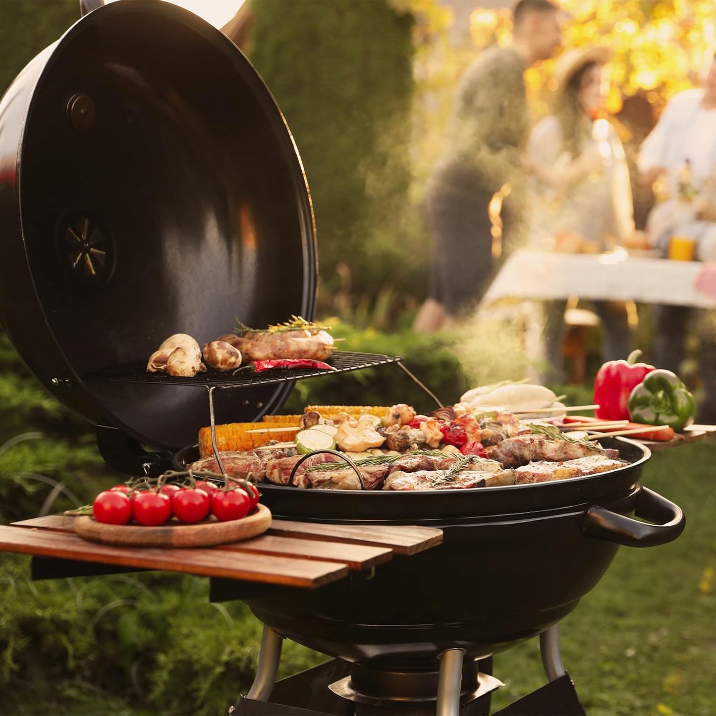 uxcell Round Cooking Rack with Legs, Dia 6.5 Inch 304 Stainless Steel Barbecue Grill for Cooking Baking Barbecue Air Fryer Racks, Silver