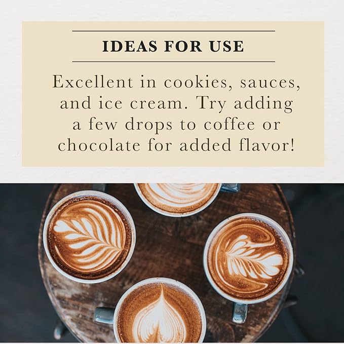 Cook's, Pure Hazelnut Flavor, Perfect for Baking and Cooking, Certified Kosher, Gluten Free, Allergen Free, Vegan, 8 oz