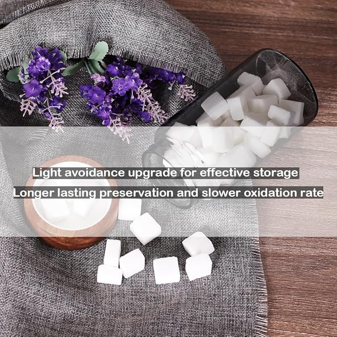 SAIOOL 3 Packs grey Glass Food Storage Jars with Screw Airtight Seal Acacia Wood Lids,Spice Jars with Lids, Organization for Jars Bottles Containers Travel Gear, Sugar, Salt,Coffee, cookies,spices