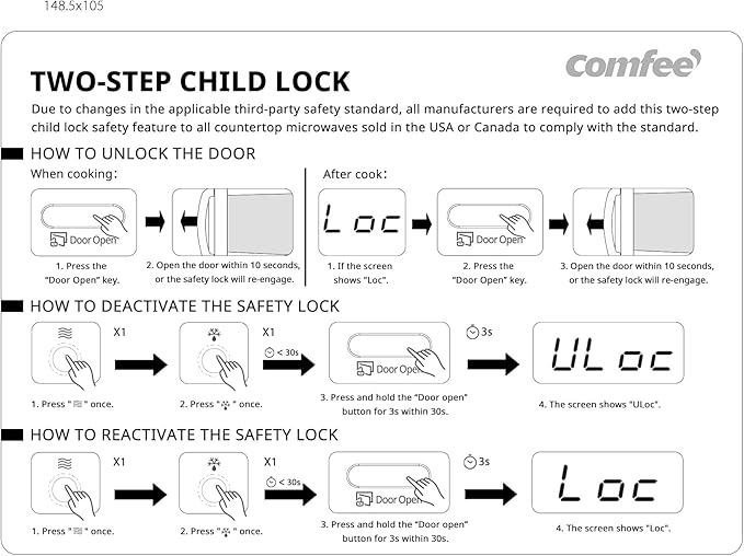 COMFEE' Retro Small Microwave Oven With Compact Size, 9 Preset Menus, Position-Memory Turntable, Mute Function, Countertop Microwave For Small Spaces, 0.7 Cu Ft/700W, Green, AM720C2RA-G