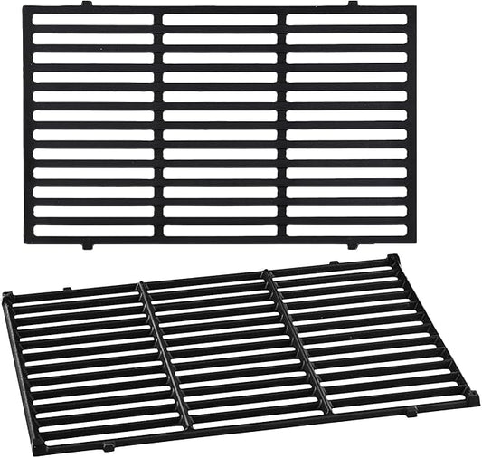7638 Spirit Grill Replacement Parts for Weber Grill Grates Spirit 300 Series E310 E-315 S-315 E-330 E330 E315 S315 Spirit II E-310 2 E-310 Gas Grill Parts Genesis Silver B 1000 Cooking Grates 2 Pcs
