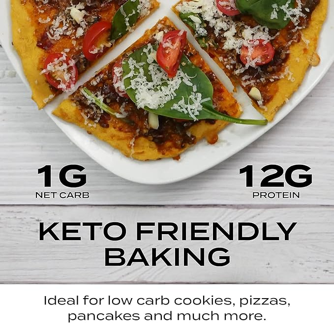 Aviate Lupini FLOUR - Keto & Vegan Friendly Superfood - Non-GMO, Gluten Free, Lupin Flour Keto, High Protein, Low Calorie & Low Carb - Rich in Dietary Fiber and Minerals - 100% Lupin Beans -16 Ounces (Pack of 3)