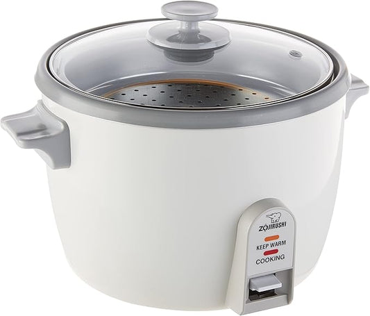 Zojirushi NHS-18 10-Cup (Uncooked) Rice Cooker,White
