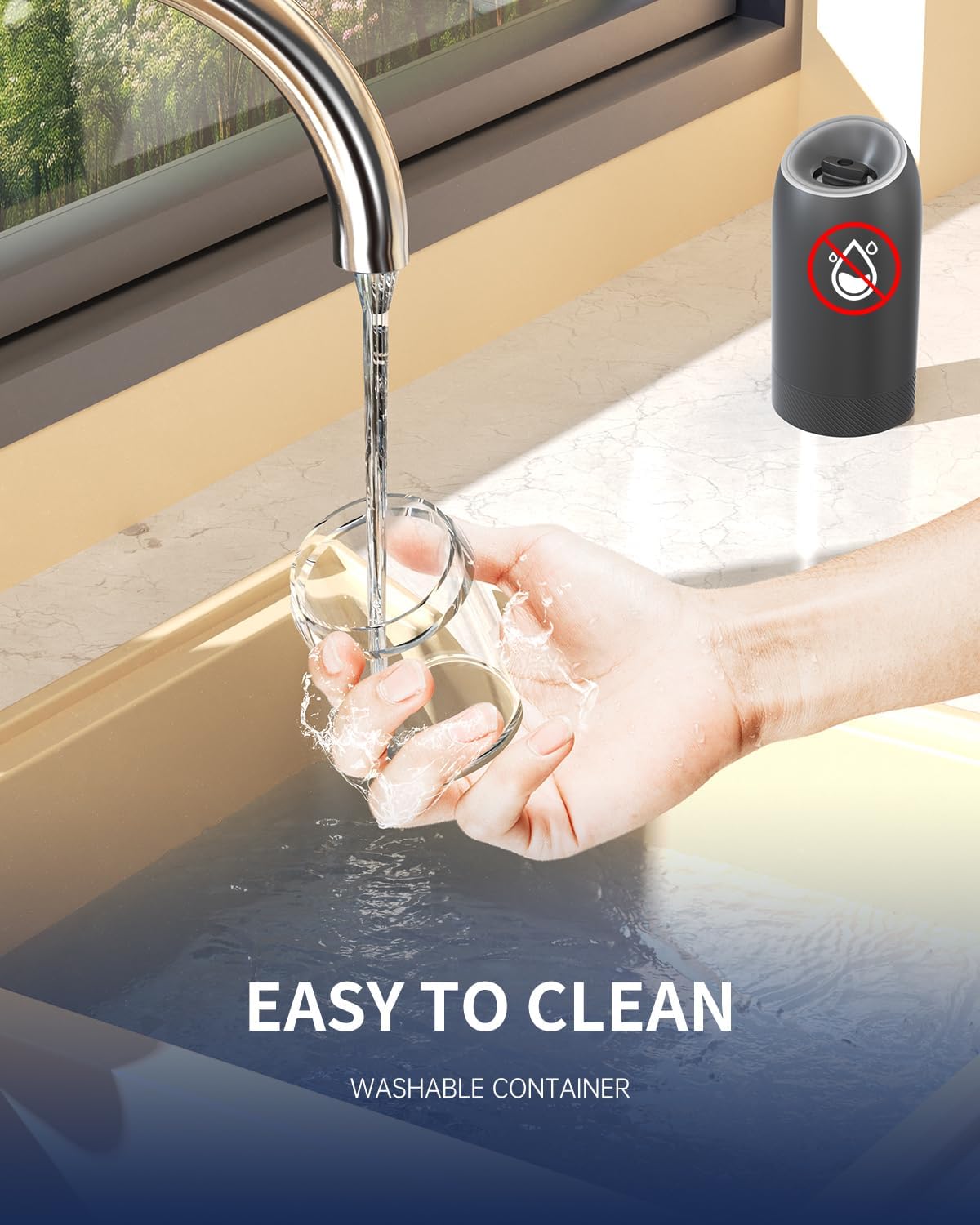 CIRCLE JOY Gravity Electric Salt and Pepper Grinder Set Battery Powered Automatic Pepper Mill Grinders with 176ml Container, Adjustable Coarseness, Bright LED Light and One Hand Operation, Black