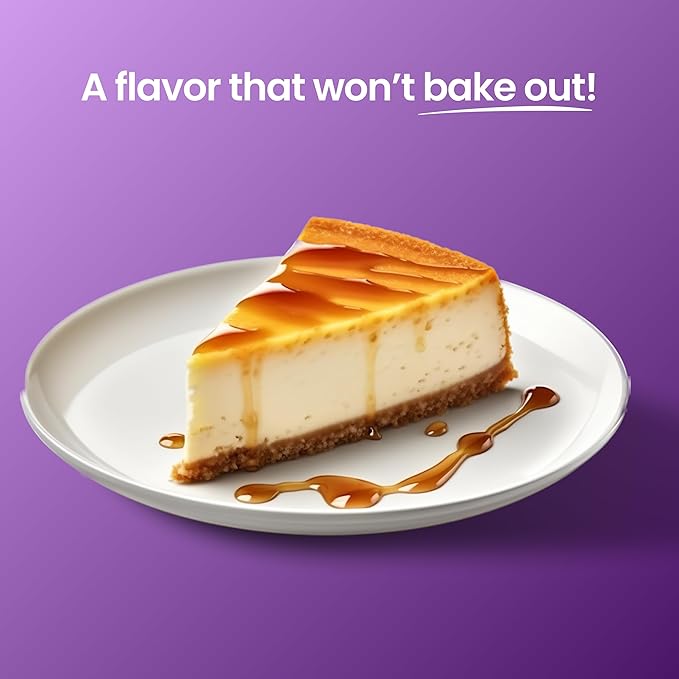 LorAnn Oils Cream Cheese Bakery Emulsion: True Essence, Ideal for Boosting Fruit Tones in Cakes, Cookies & Desserts, Gluten-Free, Keto-Friendly, Extract Substitute Essential for Your Kitchen, 4 Oz