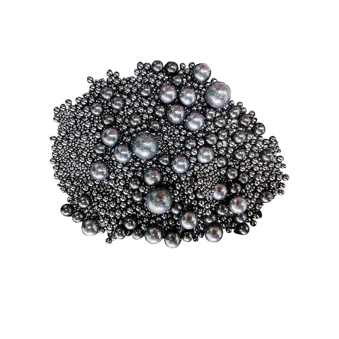 Edible Black Sugar Pearls Candy Sprinkles 120G/ 4.23Ounce Baking Cake Sprinkles Cupcake and Cake Topper Cookie Decorations Wedding Party Valentines Halloween Christmas Supplies