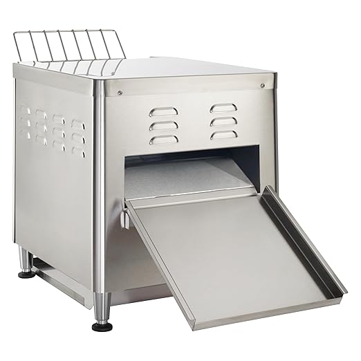 Winco ECT-300 Commercial Conveyor Toaster, 300 Slices/Hour