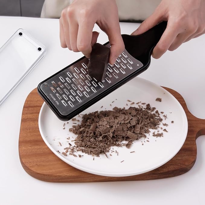 LHS Cheese Grater Ribbon Blade for Hard Cheese, Apple, Carrot, Zucchini and Chocolate, Stainless Steel Kitchen Tool Grater