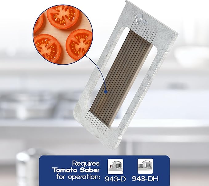 Prince Castle 7/32" Blade Cartridge for 943-D Tomato Saber, 10 Blades -Blade Replacement Cutter Blade for Cutting and Chopping Tomatoes, Fruits and More in Commercial Kitchens, Restaurants and More