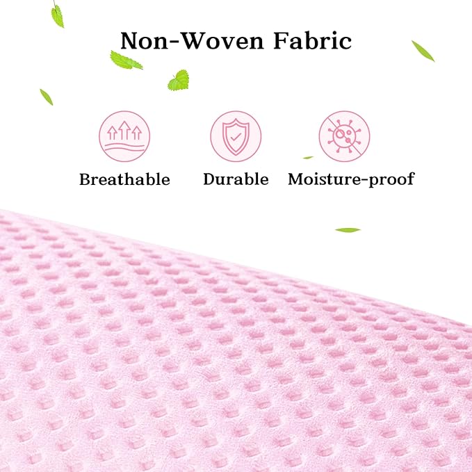 Pink Over The Door Organizer 5 Tiers, Extra Large Behind Door Storage of 10 Compartments, 50 lbs Weight Capacity Over The Door Storage for Closet, Diaper Organizer