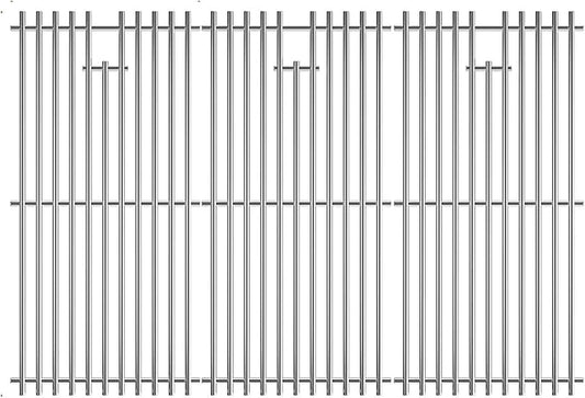 16 15/16" Grill Grates for Charbroil Advantage 4 Burner 463344116 463343015 463344015 463240015 463340516, Stainless Steel Cooking Grids Replacement Parts for Charbroil G460-0500-w1, G530-b700-w1