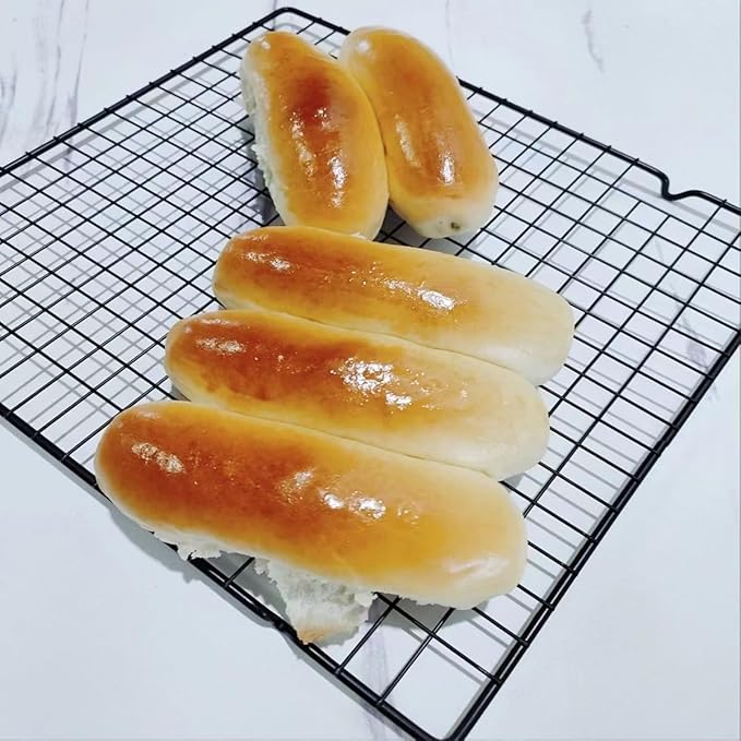 Multi-Functional Cooling Racks - Baking Cooling Racks - Cookie Cooling Racks for Kitchen, Grill Cooling Rack for, Baking Meat, Great for Cooling Biscuits/Bread/Paper Cups Cakes (1PCS 11''x9.8'')