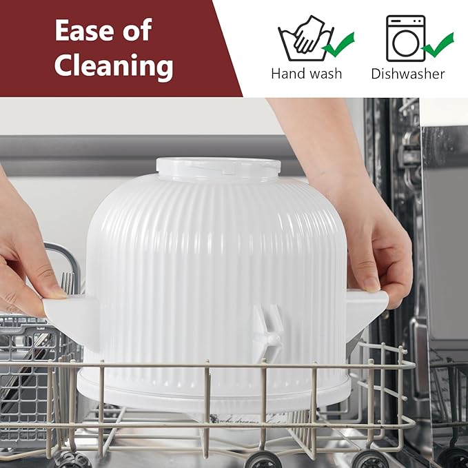 Ice Cream Maker Attachment for Kitchenaid, 2 Quart Frozen Ice Cream Bowl for Stand Mixer 4.5/5/6/7QT, Sorbet Gelato Maker for Homemade Ice, Dessert, Yogurt