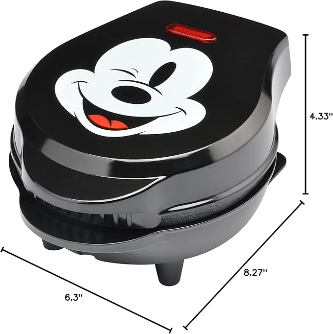 Disney Mickey Mouse 4-Inch Waffle Maker