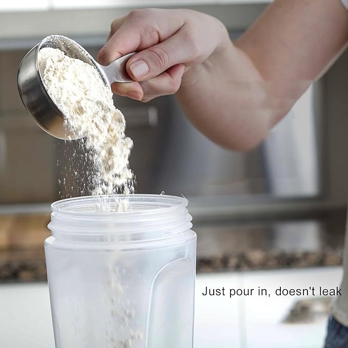 Pssopp Batter Dispenser and Mixer, Shaker Bottle Batter Mixer Pancake Batter Dispenser Mixer Pancake Bottle for Cupcakes Crepes Pancake Mix Muffins