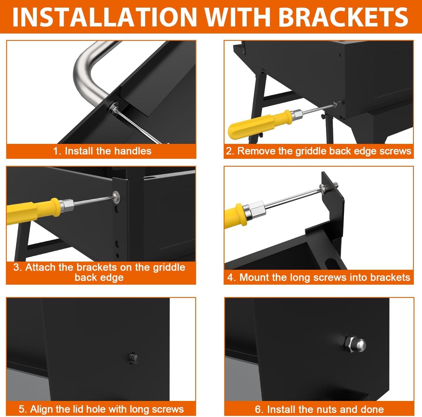 Hard Cover Hood with Temperature Gauge for Blackstone 17 inch Table Top Griddle, Hinged Lid for Blackstone 17" Front or Rear Grease Model 1650, 1832 and More Portable Grill, Red