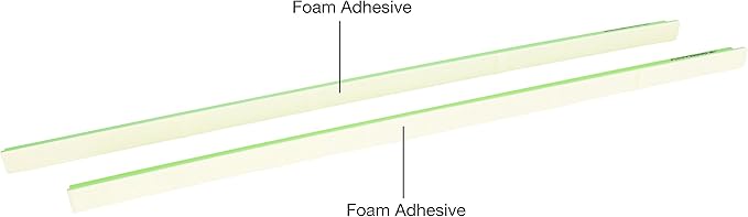 OEMTOOLS 22214 2-Piece Plastic Drawer Divider, Drawer Dividers Organizer, Drawer Dividers, Tool Box Dividers, Green