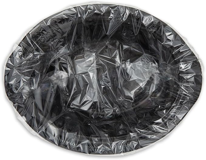 Okuna Outpost Slow Cooker Liners, Clear Plastic Cooking Bags for Oval or Round Pot, 3-8 QT, Easy Clean Up, Regular Size, Disposable (13x21 In, 100 Pack)