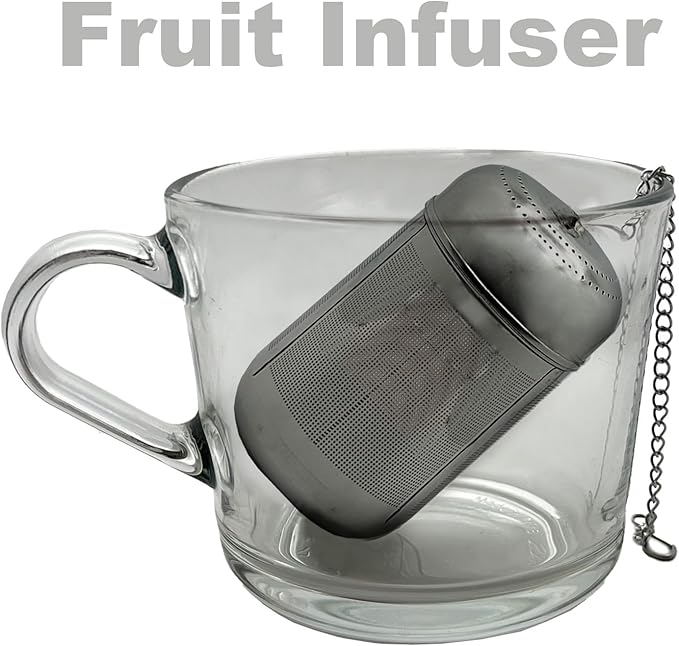 2PCS Medium Size Stainless Steel Tea Infuser Wide Mouth Bottles.,Compatible with Stanley,Hydro Flask, Iron Flask, Takeya, ThermoFlask