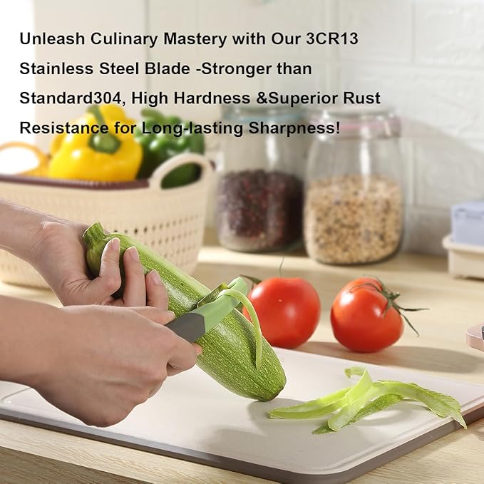 Fanmusic Swivel peelers - potato peelers，Fruit and vegetable peelers for kitchen (I)