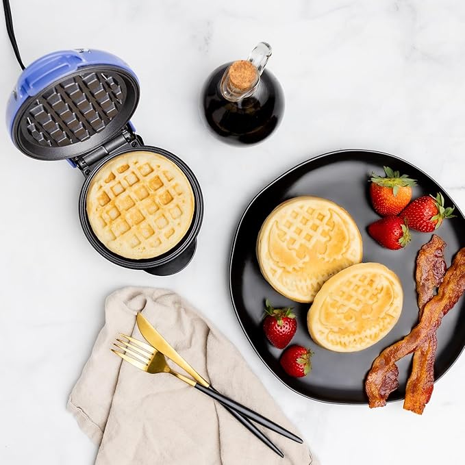 Uncanny Brands Venom Mini Waffle Maker - Venom on Your Waffles