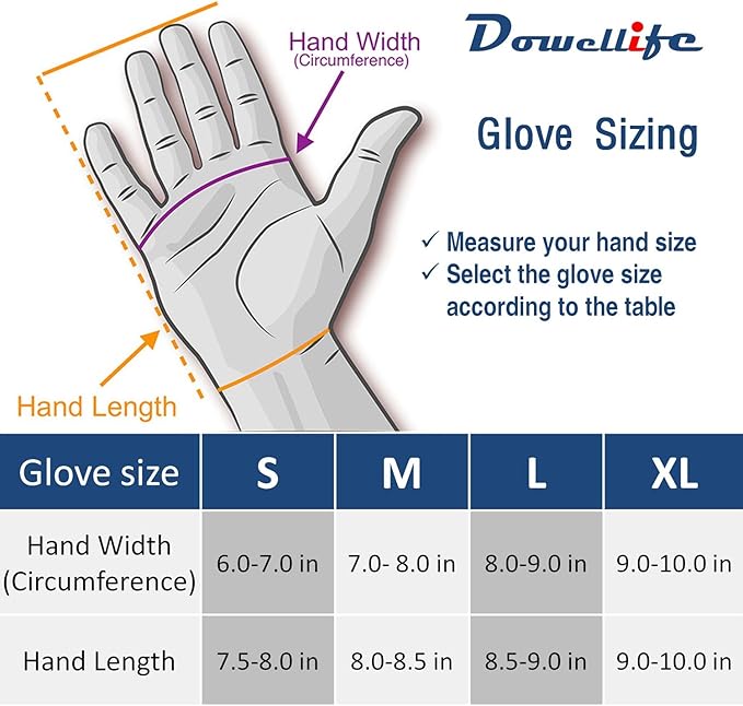 Dowellife Cut Resistant Gloves Food Grade Level 5 Protection, Safety Kitchen Cuts Gloves for Oyster Shucking, Fish Fillet Processing, Mandolin Slicing, Meat Cutting and Wood Carving. (X-Large-2 Pairs)