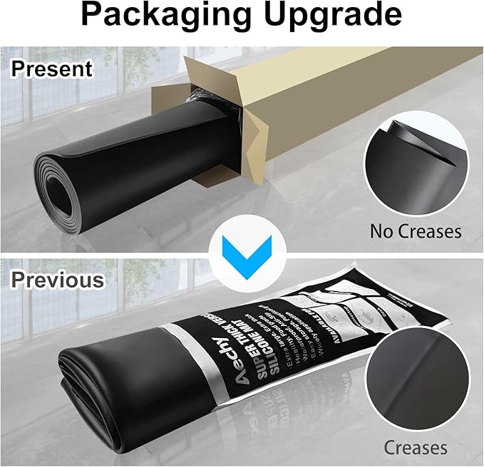 AECHY Extra Large Silicone Mat 35.3"x23.5"x0.08", Multipurpose Silicone Mat Thick Heat Resistant Mat Shipped Rolled Up Kitchen Counter Mat Waterproof Nonslip Silicone Mats for Kitchen Counter Black