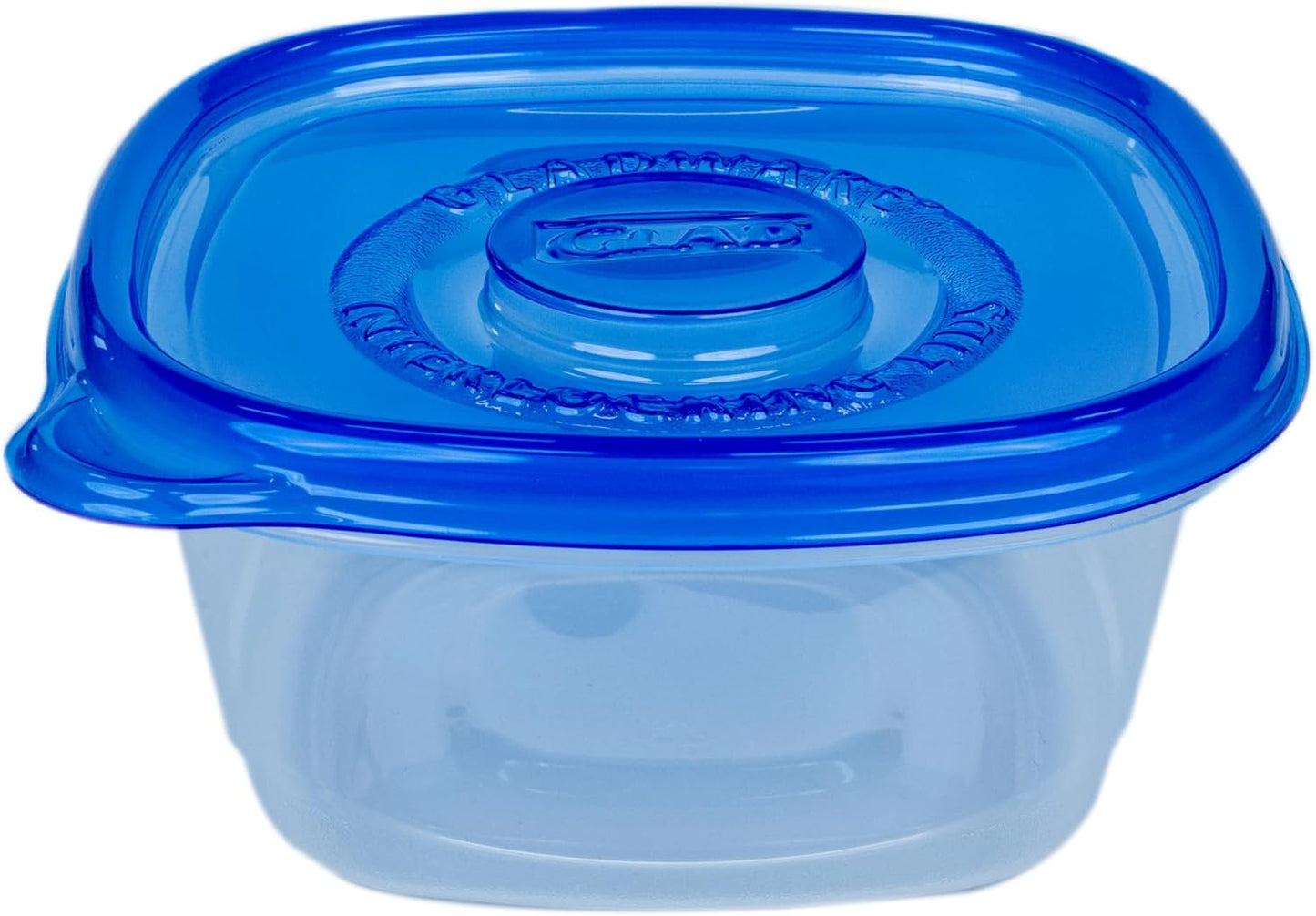 Glad GladWare Tall Entree Food Storage Containers - Large Square - Meal Container Holds up to 42 Ounces of Food - Lock Tight Seal, 3 Count