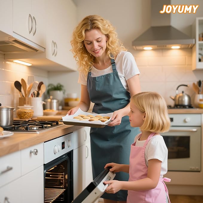 200 Pcs Parchment Paper Sheets for Baking – 9x13inch Baking Paper, White, Pre-Cut, Non-Stick, Heat-Resistant for Baking Grilling Air Fryer Steaming Bread Cup Cake Cookie and More